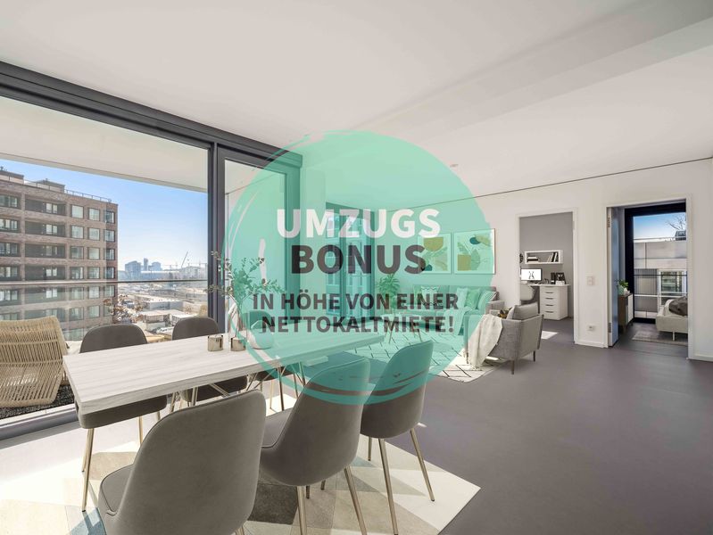 Live Elevated – Charmantes 3-Zimmer-Apartment mit Loggia im exklusiven Colonnades